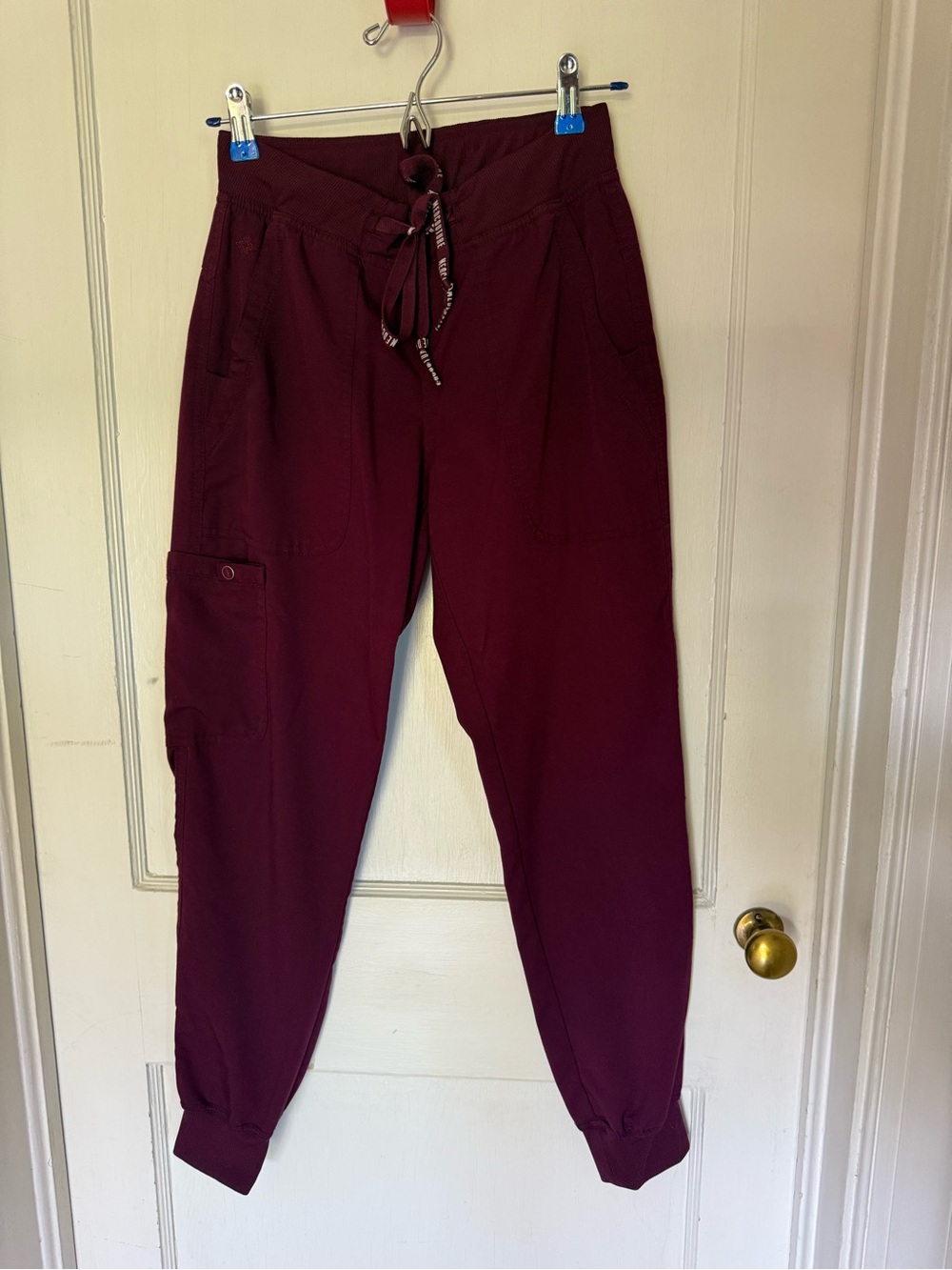 Med Couture Drawstring Cargo Joggers